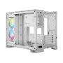 corsair icue link 2500x rgb micro atx dual chamber pc case - white-2000px-v0003.webp